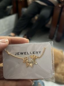 Gold Sunburst Necklace