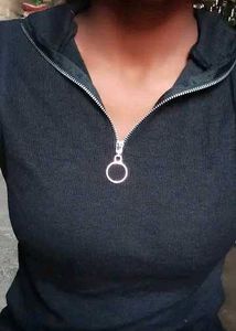 Half-Zip Pullover Top