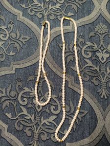 Pearl Beaded Necklace Set