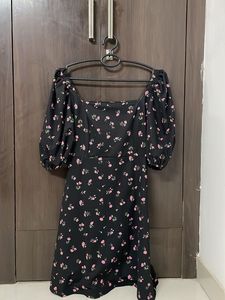 Floral Print Mini Dress