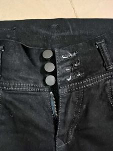 Black High-Waisted Pants
