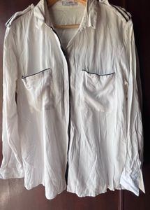 Mango White Shirt