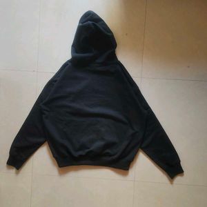 Black Hoodie Boxy Fit