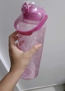 Pink Motivational Water Bottle