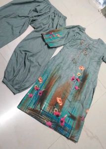 Floral Kurta Set 3 piece