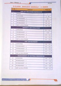 Biology Study Material