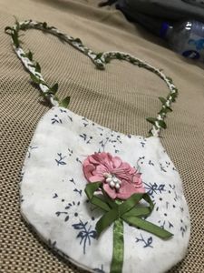 Floral Embroidered Mini Bag