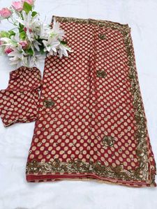 Mahroom Heavy Saree