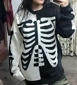 Gothic Skeleton Unisex Sweater