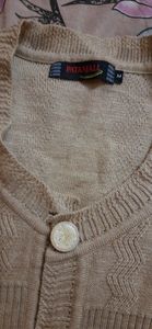 long  half sleeve Cardigan sweater