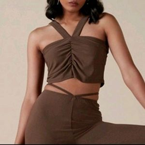 Brown 🟤 Crop Top