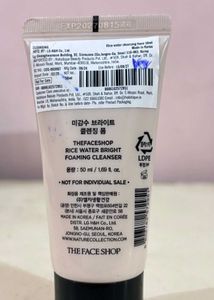 Himalaya face serum &amp; faceshop cleanser