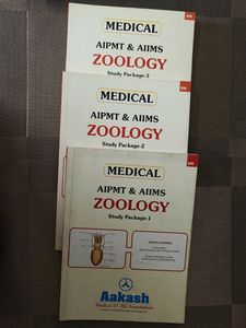 Set Of 3 Zoology Books Class XI