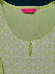 Lime Green Kurta