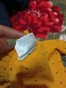 Mustard Yellow Crop Top