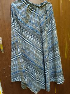 Long Skirt Type Plazo New