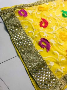 Elegant Yellow Embroidered Kurta