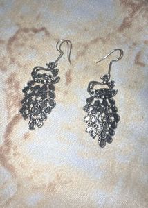 Peacock Dangle Earrings