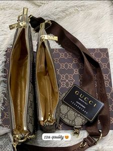 GUCCI 3 PCS POCHETTE 12AA QUALITY WITH BOX