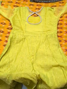 Ethic gown With Dupatta