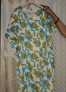 PATTERNED KAFTAN
