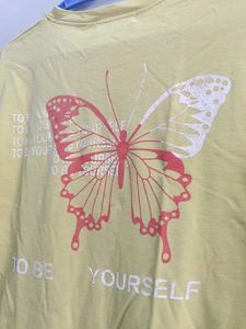 Yellow Butterfly Tee