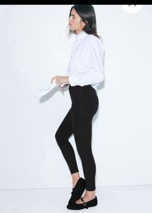H&M Black jersey Leggings FREE Shipping