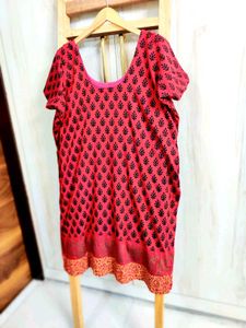 Silk Printed Kurti Size-42-44