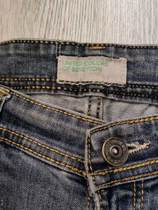 Ma781 United Colors Of Benetton Bootcut Jeans