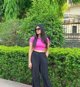 Cropped Polo Top