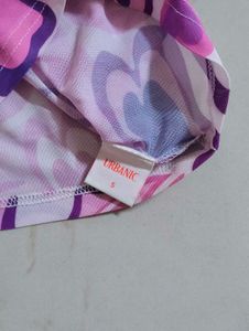 Upcycled Urbanic One-Shoulder Crop Top
