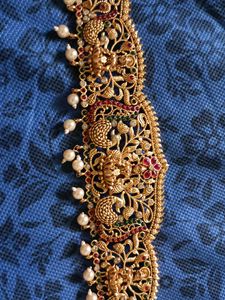Ornate Gold-Tone Waist Belt