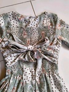 Floral Print Midi Dress