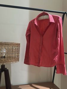 Beautiful Pink Formal Shirt For Women