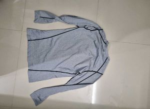 Adidas Gray Long Sleeve Shirt