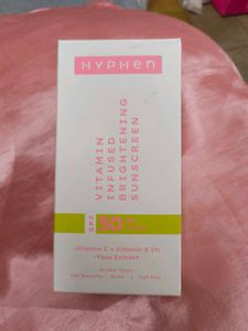 Hyphen Vitamin Infused Brightening Sunscreen