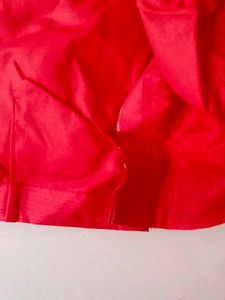 Red Embellished Blouse