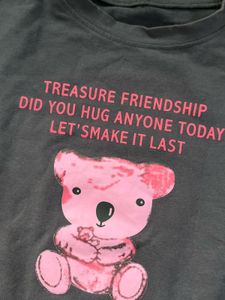 Cute Teddy Baby Tee❤️