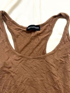 Brown Bodysuit - Pretty Little Thing