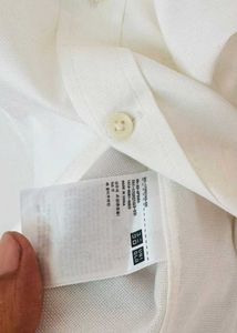 Uniqlo Slim Fit White Oxford Shirt