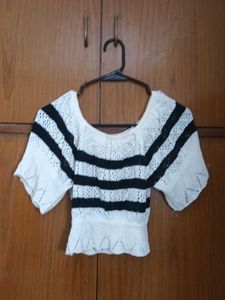 Boho Knit Crop Top