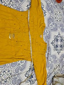 Mustard Kurta