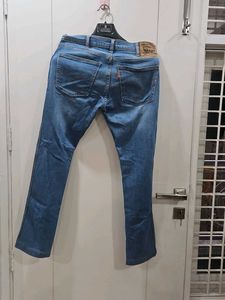 Levi&#39;s Light Blue Rugged Jeans