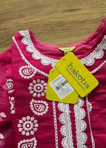NEW WITH TAG - Rose Kurta, Pant And Dupatta Set