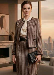 Houndstooth Coat
