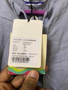 Grey Kaftan Top – 3XL