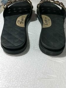 Fancy Black Slipper