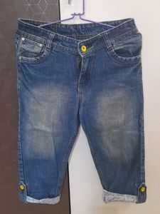 Girls Half Jeans