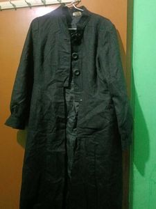 Elegant Black Trench Coat