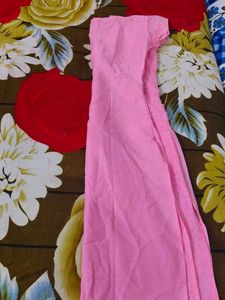 Pink Embroidered Kurti